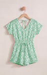 Roll up Sleeves AOP Play Suit