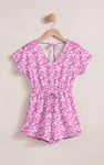 Roll up Sleeves AOP Play Suit
