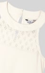 Girls Halter Neck Lace Trim Jersey Dress (5/6yrs - 10/11yrs)