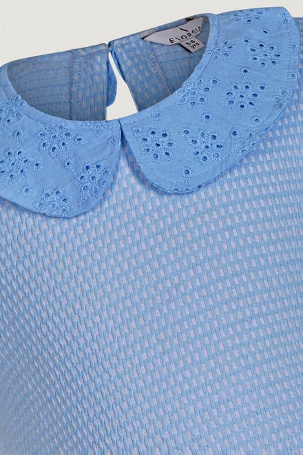 Girl's Peter Pan Collar Jersey Dress (5/6yrs - 10/11yrs)