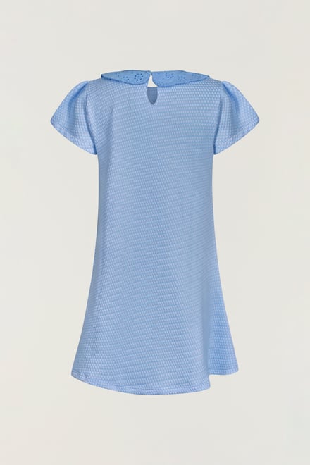 Girl's Peter Pan Collar Jersey Dress (5/6yrs - 10/11yrs)