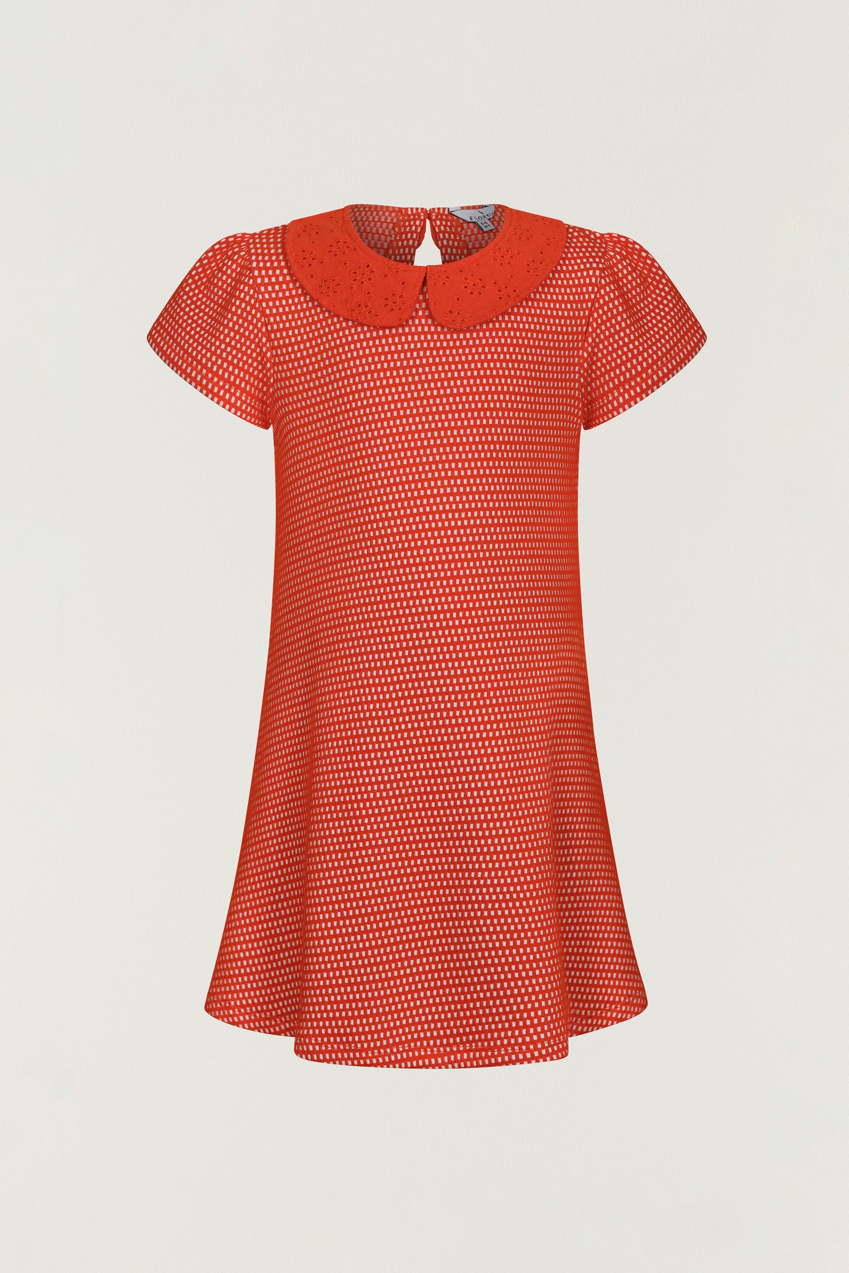 Girl's Peter Pan Collar Jersey Dress (5/6yrs - 10/11yrs)