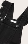 Girls Denim Ruffle Sleeve Short Dungarees(2/3yrs-8/9yrs)