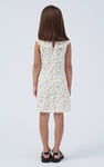 Girls Ruffle Neck Jersey Dress