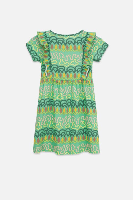 Girls Rainbow Print Dress (12/18mths - 6/7yrs)
