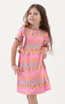 Girls Rainbow Print Dress (12/18mths - 6/7yrs)