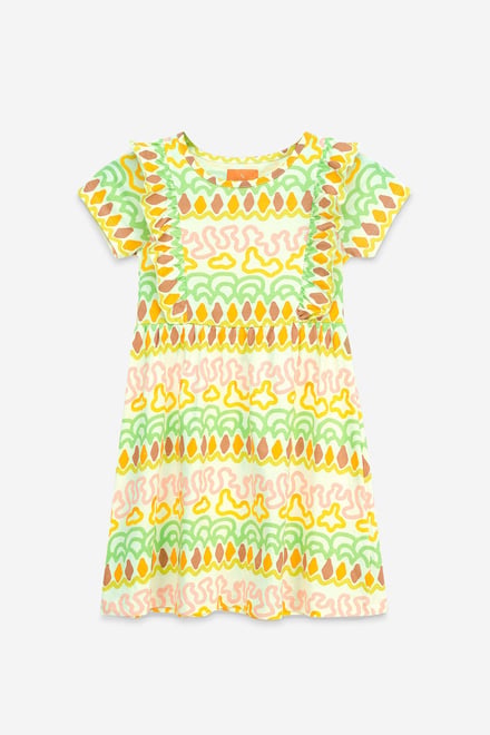 Girls Rainbow Print Dress (12/18mths - 6/7yrs)