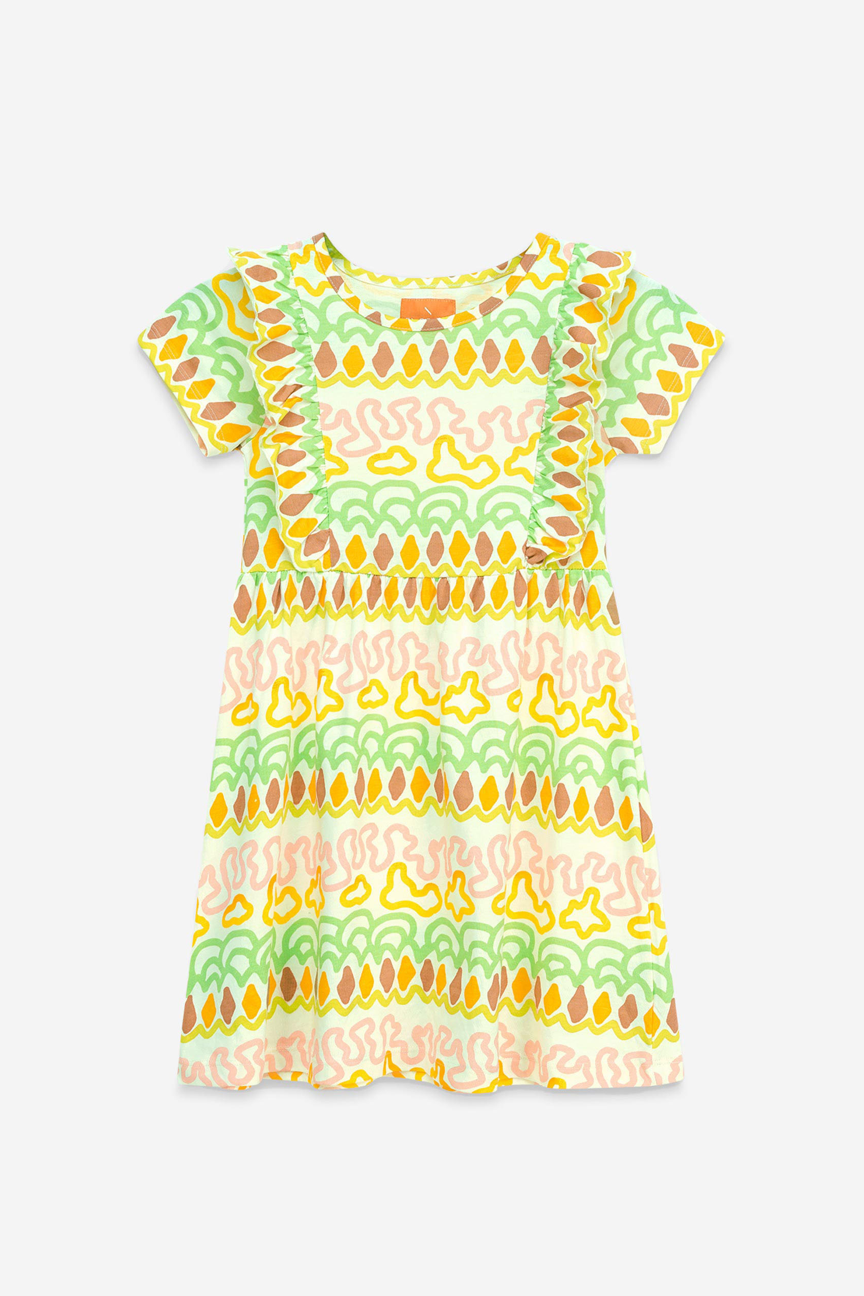 Girls Rainbow Print Dress (12/18mths - 6/7yrs)