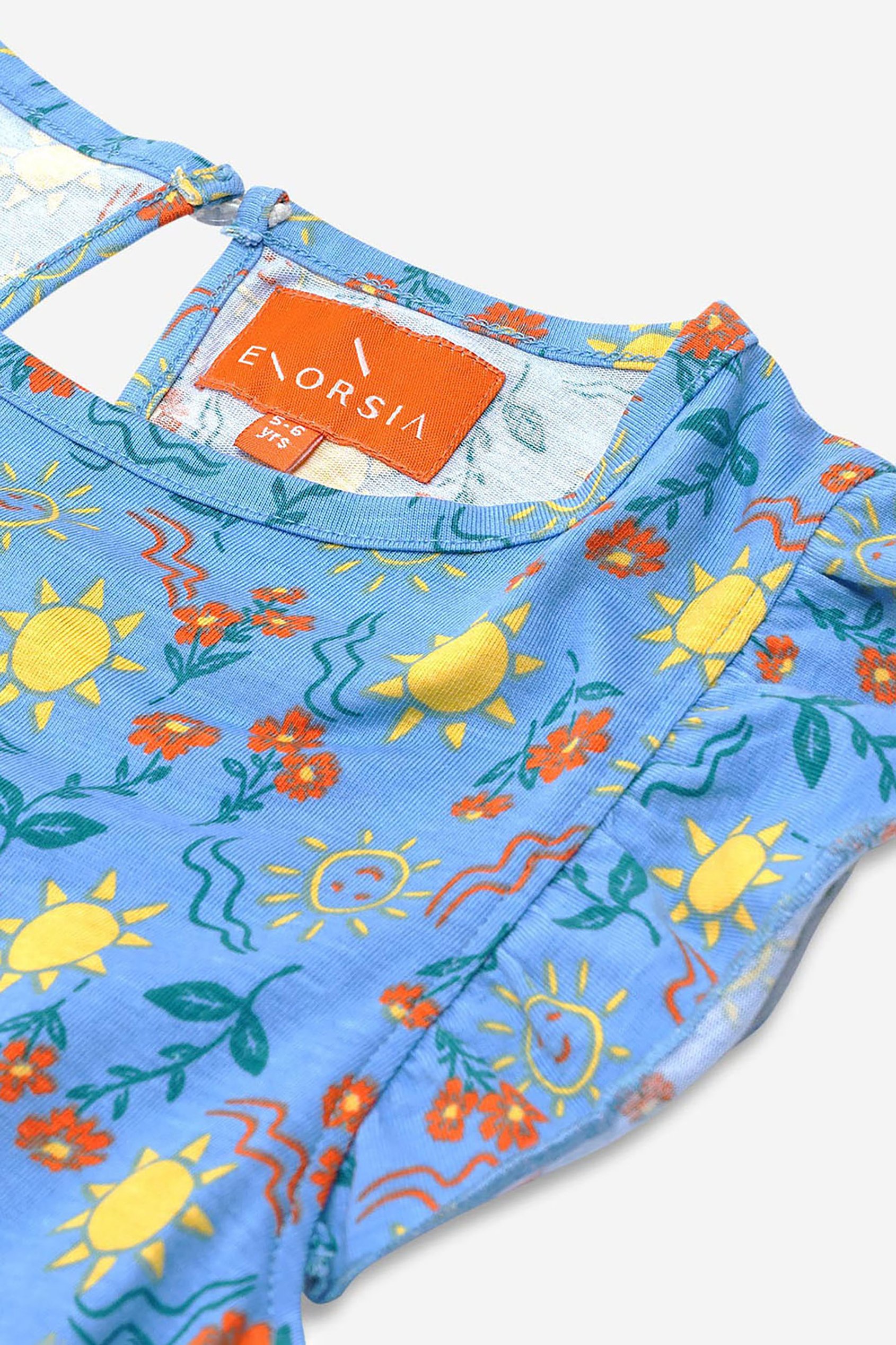 Girls Sun Print Playsuit (12/18mths-6/7yrs)