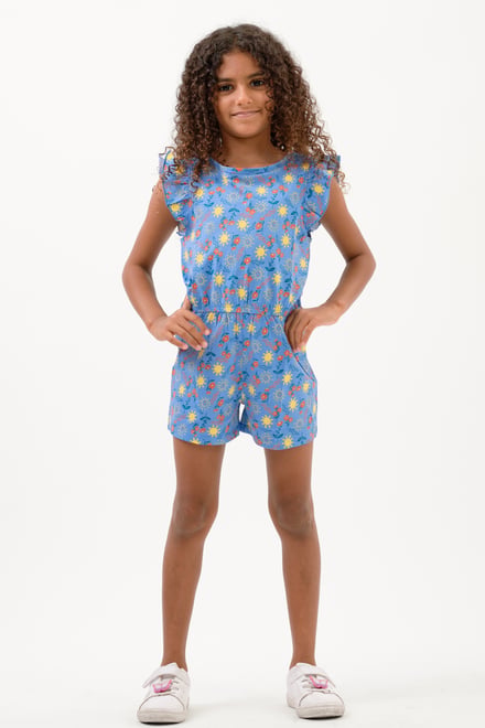 Girls Sun Print Playsuit (12/18mths-6/7yrs)