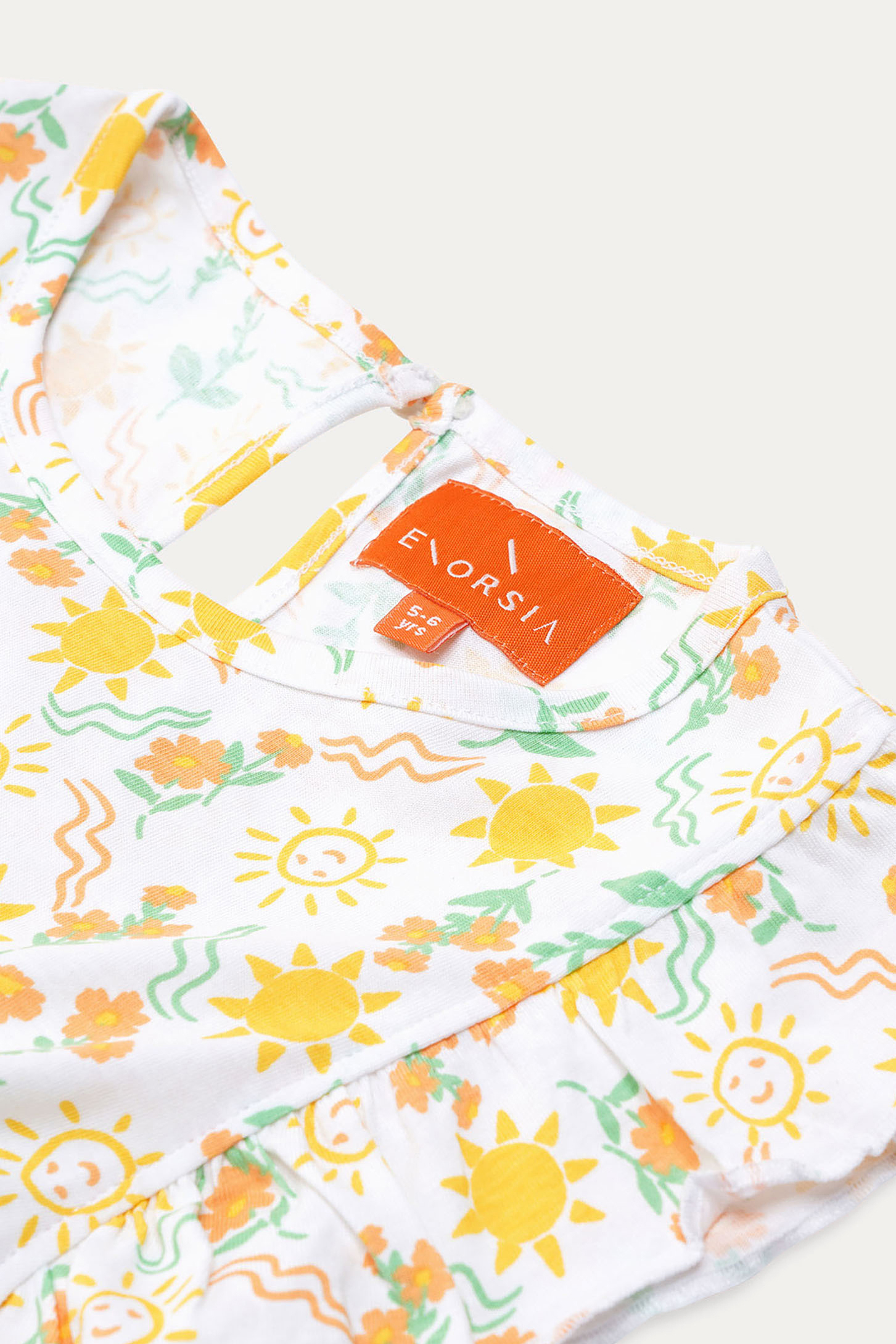 Girls Sun Print Playsuit (12/18mths-6/7yrs)