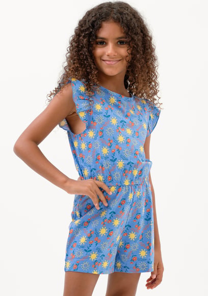 Girls Sun Print Playsuit (12/18mths-6/7yrs)