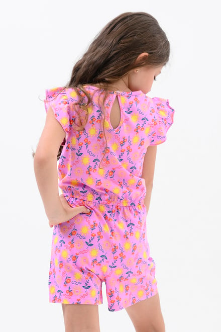 Girls Sun Print Playsuit (12/18mths-6/7yrs)