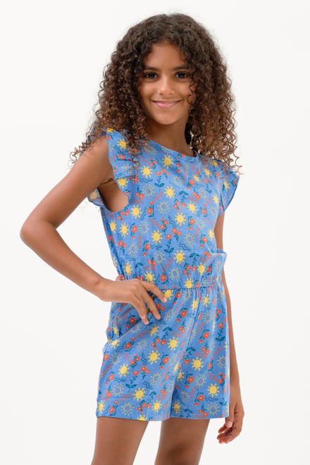 Girls Sun Print Playsuit (12/18mths-6/7yrs)