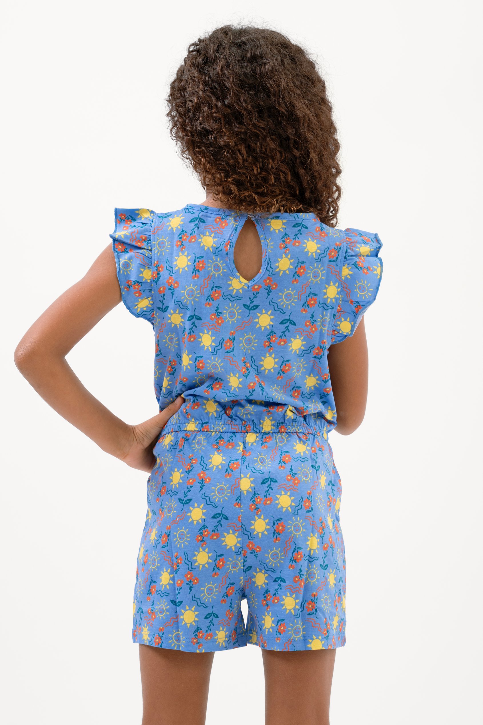 Girls Sun Print Playsuit (12/18mths-6/7yrs)