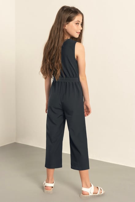 Ruffled Square Neckline Jumpsuit (5/6yrs-10/11yrs)