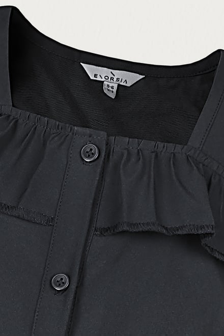 Ruffled Square Neckline Jumpsuit (5/6yrs-10/11yrs)