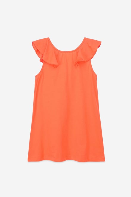 Girls Ruffle Collar Dress (12/18mths-6/7yrs)