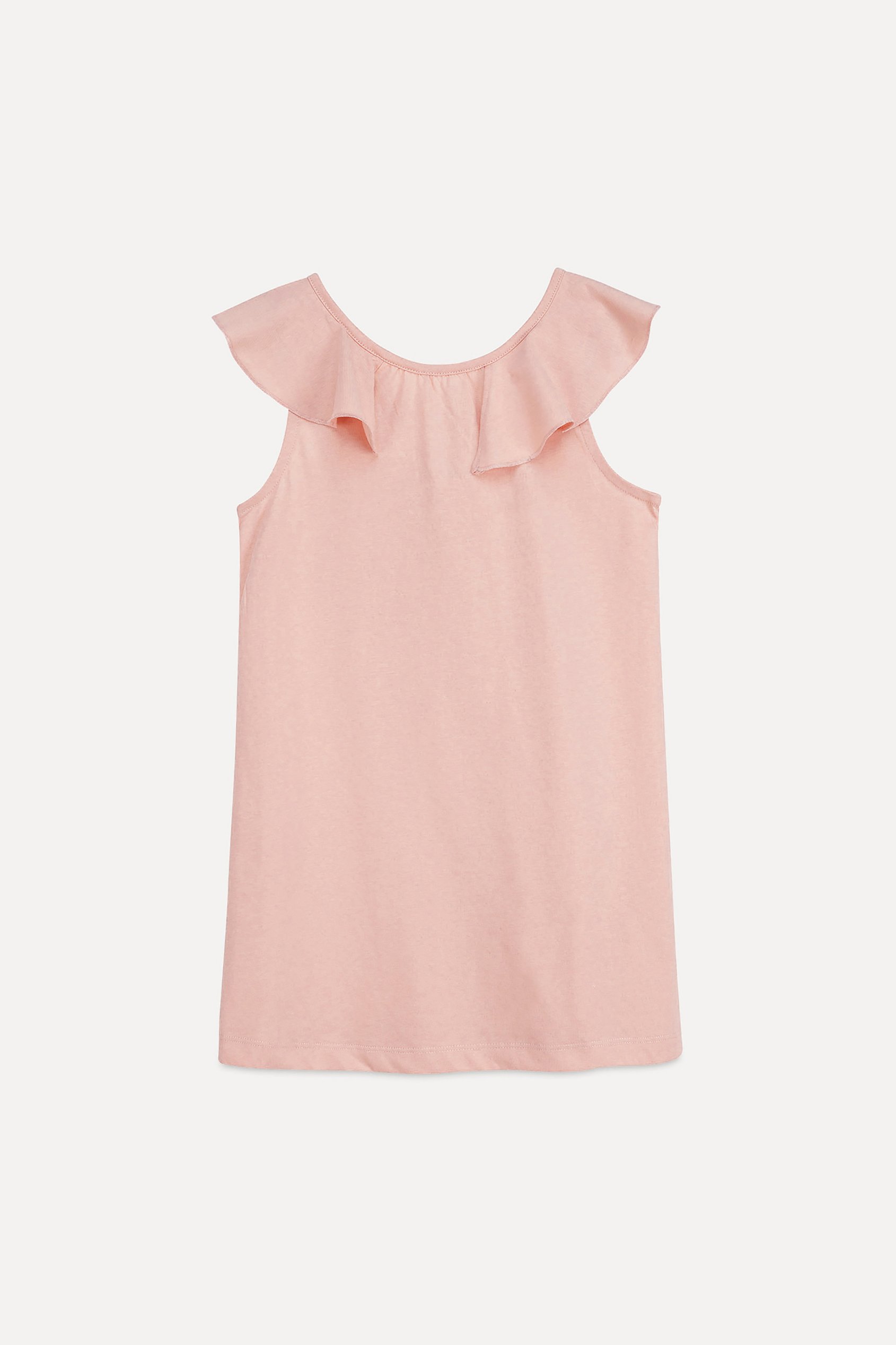 Girls Ruffle Collar Dress (12/18mths-6/7yrs)