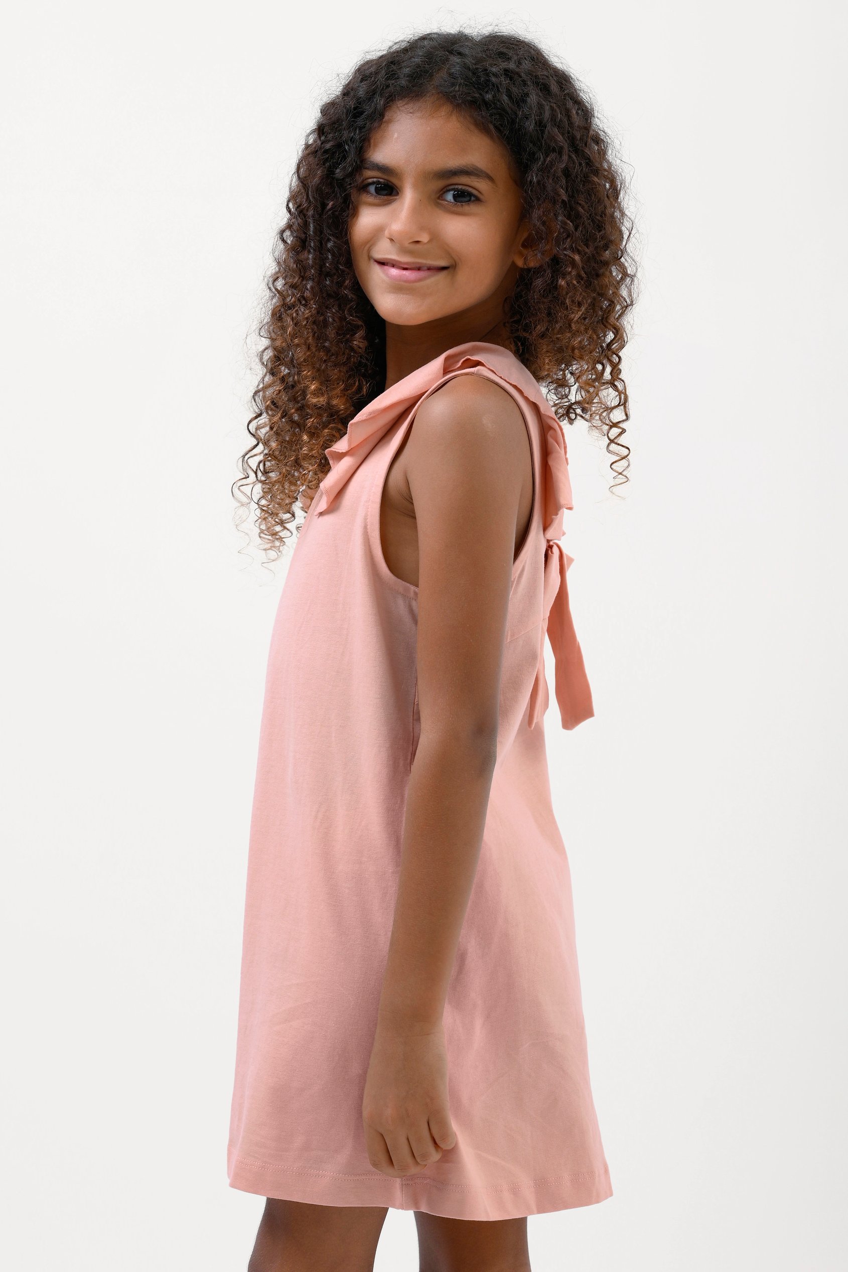Girls Ruffle Collar Dress (12/18mths-6/7yrs)