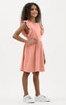 Girls Ruffle Sleeve Dress (12/18mths - 6/7yrs)