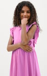 Girls Ruffle Sleeve Dress (12/18mths - 6/7yrs)