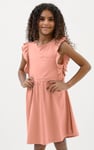 Girls Ruffle Sleeve Dress (12/18mths - 6/7yrs)