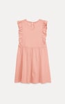Girls Ruffle Sleeve Dress (12/18mths - 6/7yrs)