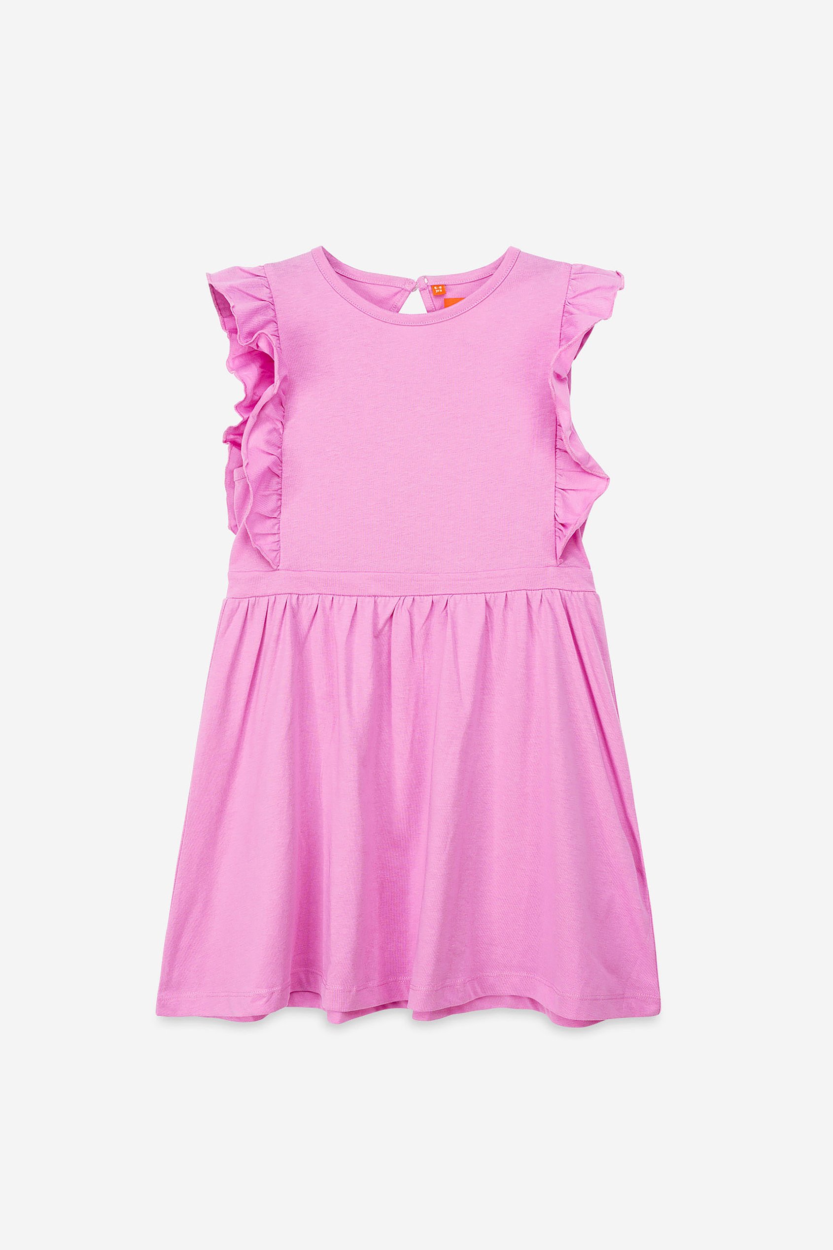 Girls Ruffle Sleeve Dress (12/18mths - 6/7yrs)