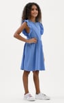 Girls Ruffle Sleeve Dress (12/18mths - 6/7yrs)