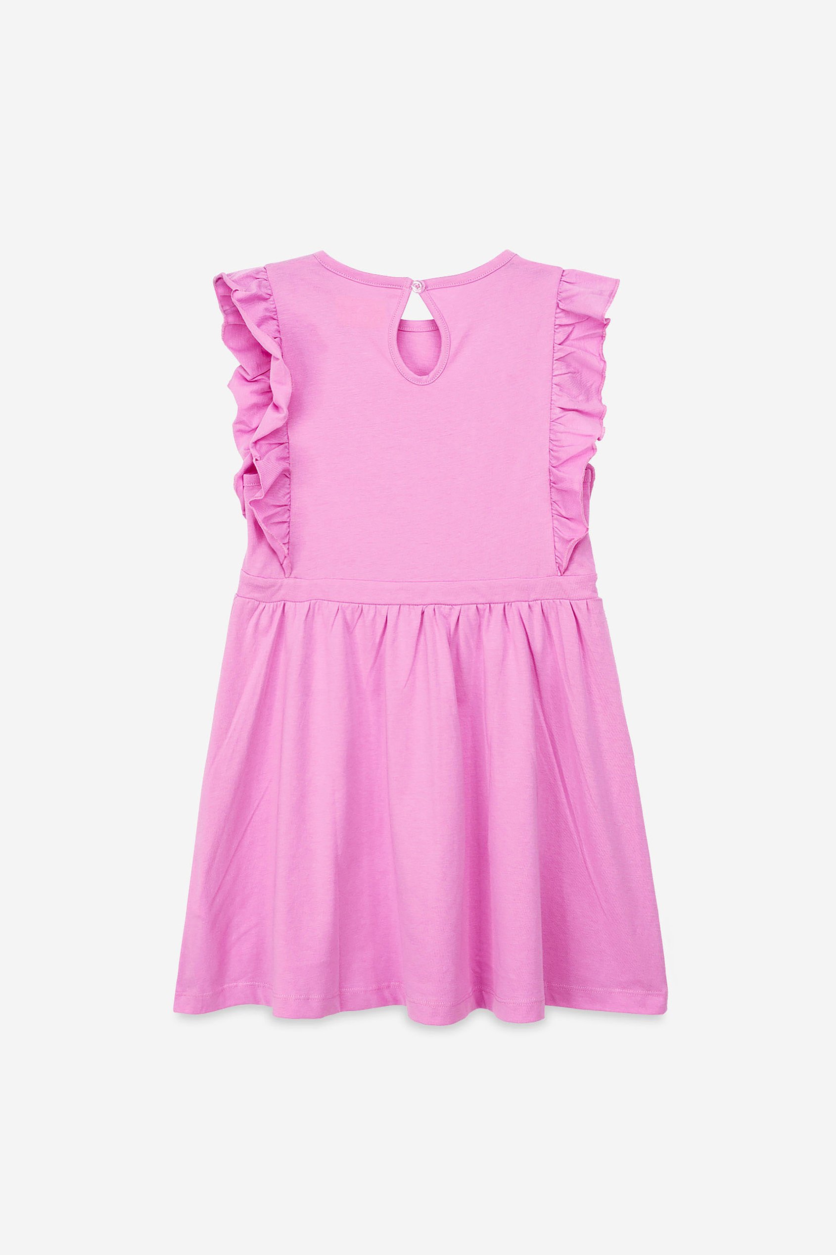 Girls Ruffle Sleeve Dress (12/18mths - 6/7yrs)