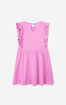 Girls Ruffle Sleeve Dress (12/18mths - 6/7yrs)