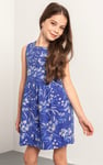 Garden Printed Sleeveless Dress (2/3yrs-8/9yrs)