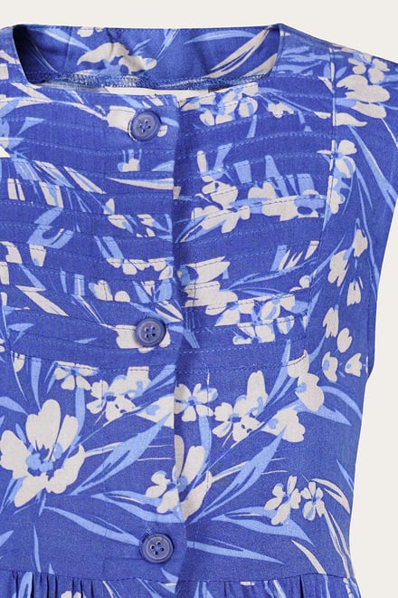 Garden Printed Sleeveless Dress (2/3yrs-8/9yrs)