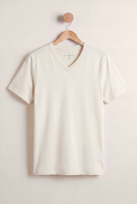 Grey V-Neck T-Shirt