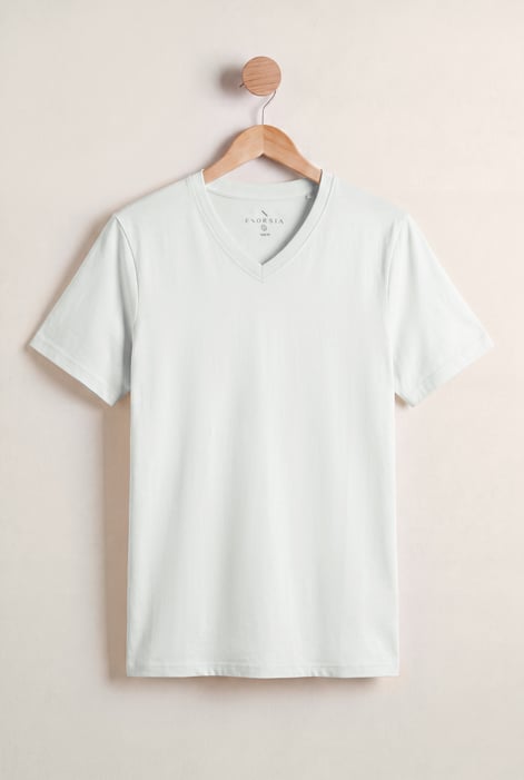 Grey V-Neck T-Shirt