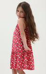 Girls Sleeveless Tiered Jersey Dress