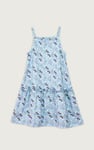 Girls Sleeveless Tiered Jersey Dress