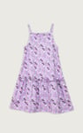 Girls Sleeveless Tiered Jersey Dress