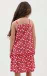Girls Sleeveless Tiered Jersey Dress