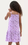 Girls Sleeveless Tiered Jersey Dress