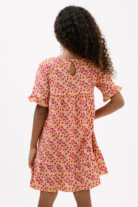 Girls Ditsy Print Dress (12/18mths-6/7yrs)