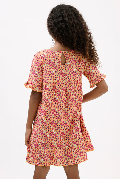 Girls Ditsy Print Dress (12/18mths-6/7yrs)