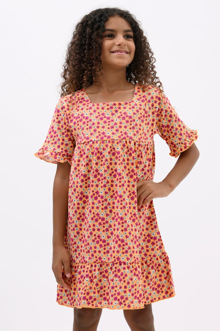 Girls Ditsy Print Dress (12/18mths-6/7yrs)
