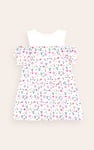 Girls Printed Ruffles Dress (5/6yrs-10/11yrs)