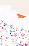 Girls Printed Ruffles Dress (5/6yrs-10/11yrs)