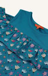 Girls Printed Ruffles Dress (5/6yrs-10/11yrs)