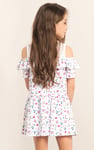 Girls Printed Ruffles Dress (5/6yrs-10/11yrs)