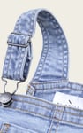 Girls 5 Pockets Denim Dungarees(2/3yrs-8/9yrs)