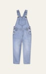 Girls 5 Pockets Denim Dungarees(2/3yrs-8/9yrs)